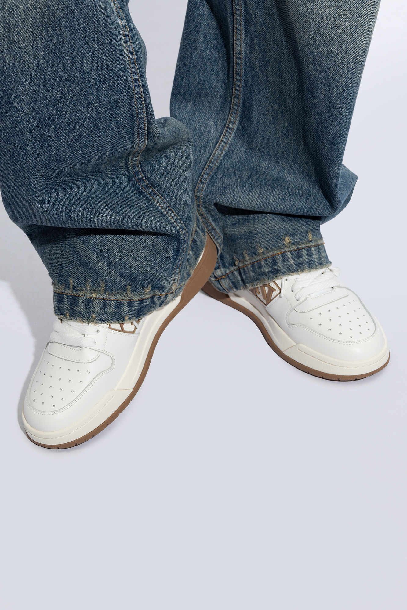 White 'Classic Low Top' sneakers Amiri